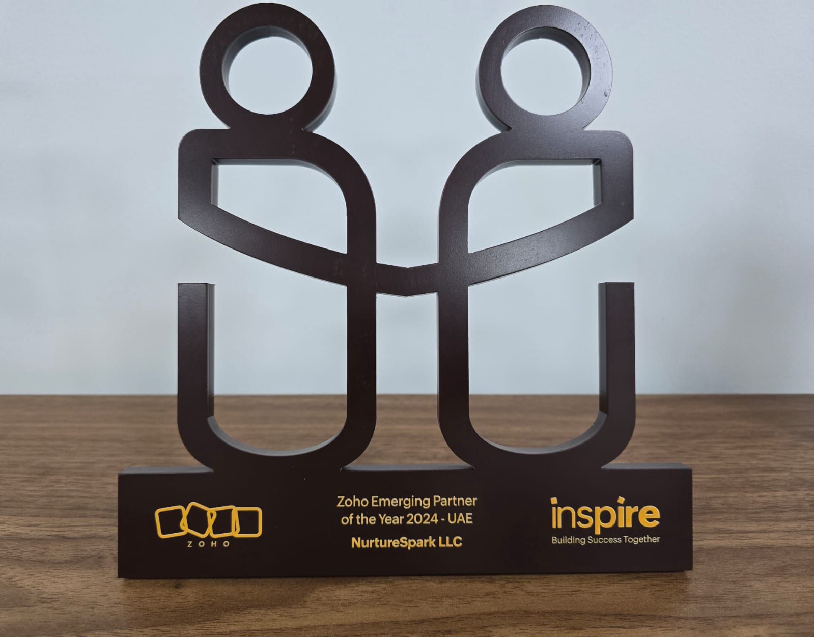 Zoho Emerging Partner of the Year 2024 Award for Nurture Spark